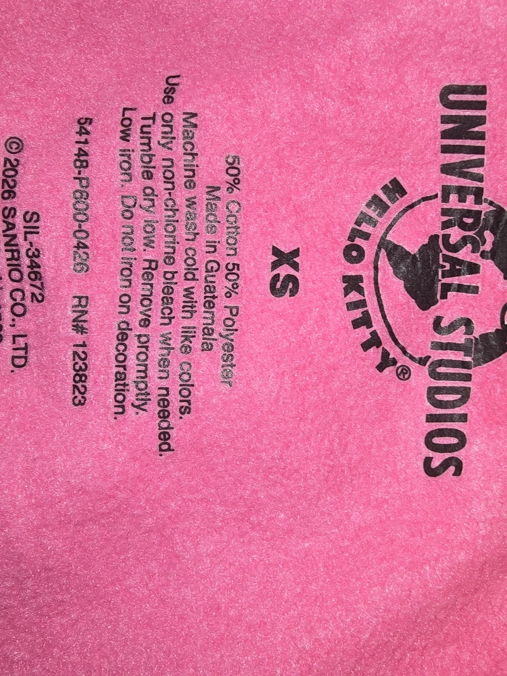 Hello Kitty Kids Pink Graphic Pajama Pants